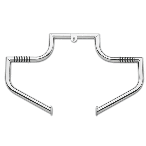 OUMURS Engine Highway Crash Bar For Harley Softail Heritage Fatboy 2000-2017 – Chrome/Black